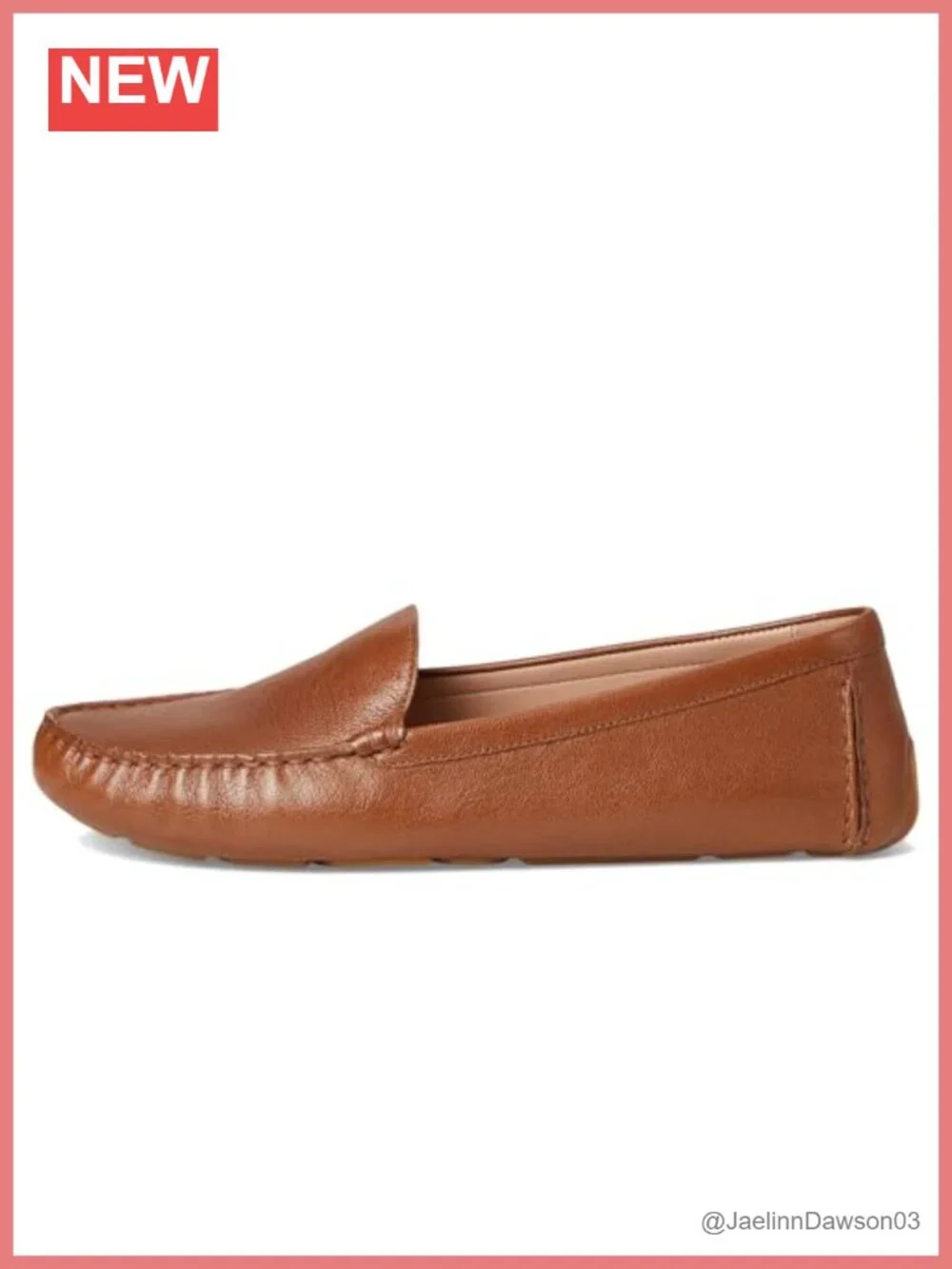 Cole Haan Women's Emmie Leather Driving Moc Loafers Slip-On Casual